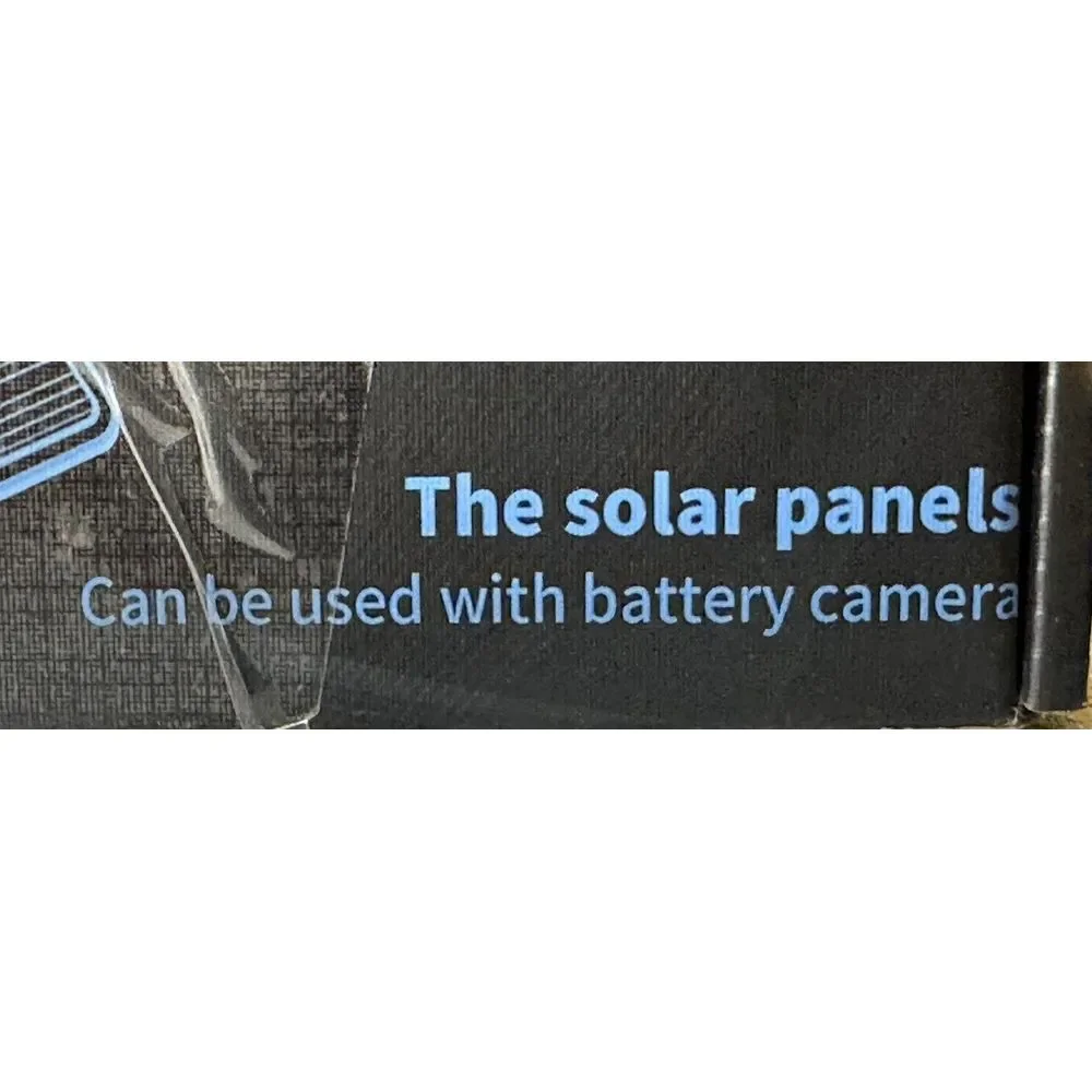 The Solar Panel, Motion Alarm on phone, Two Way Comm HD 1080p 1920*1080